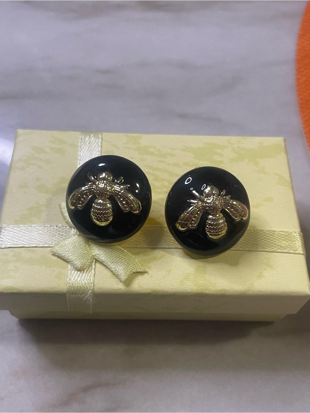 Bee earrings